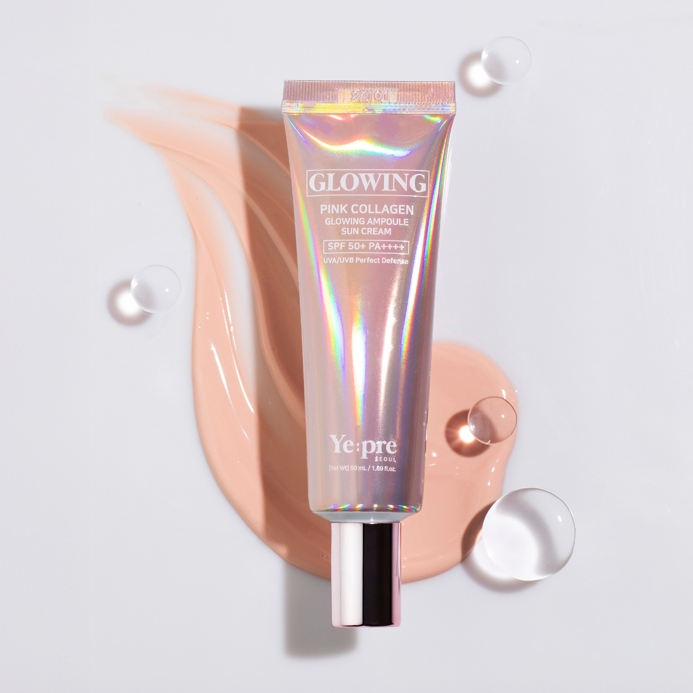 PINK COLLAGEN GLOWING AMPOULE SUN CREAM