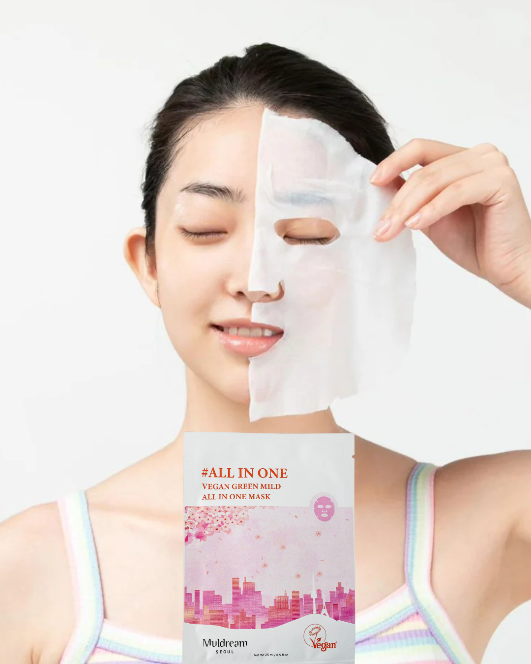 VEGAN GREEN MILD ALL IN ONE MASK