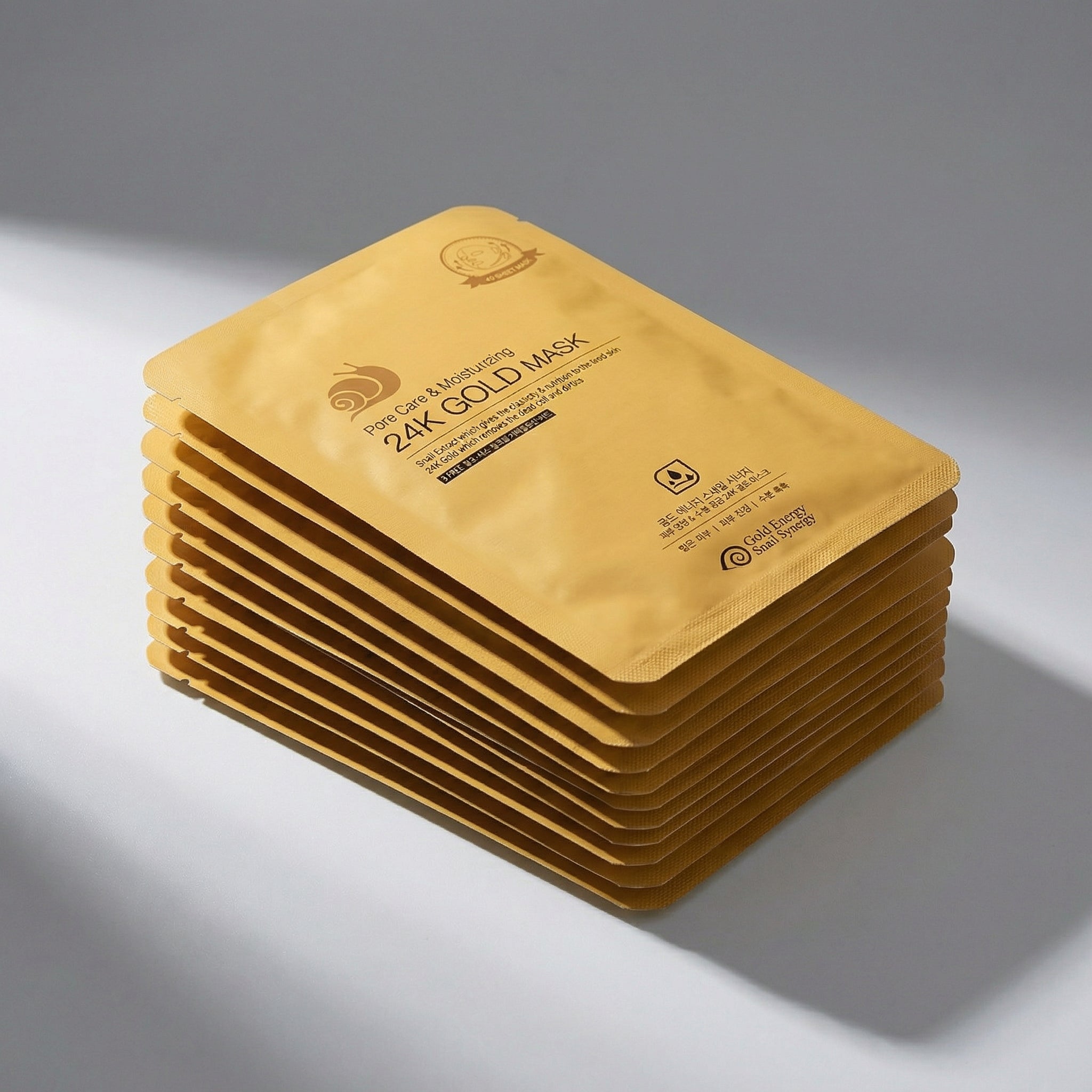 KIT 10 MASCHERE GOLD